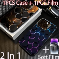 Cool Honeycomb Design Casing Infinix Hot 60 Hot 50 Pro Plus Smart 10 9 8 Pro HD Note 50 5G 4G Note50