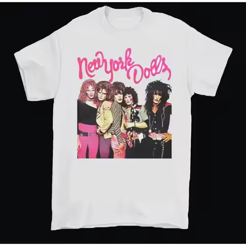 New York Dolls T Shirt Men Size S M L 234Xl White Ii132 Win30