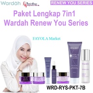 Paket Skin Care Lengkap Wardah Anti Aging Renew You 7in1 Besar Ori