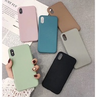 Casing Soft Case Warna Hitam Polos Untuk Iphone 6 / 6S / 6Plus / 6S