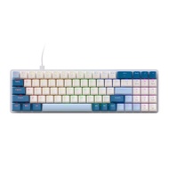 Valeriee Mechanical Keyboard Hot-swappable Keyboard 78 Keys Quiet Hot-swappable Gaming Keyboard for 