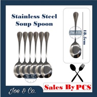 Stainless Steel Fork And Spoon Tea Spoon /Cutlery Fork & Spoon / Garfu Besi & Sudu Besi