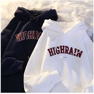 HIGHRAIN Hodie Sweater Long Sleeve Hodie Top for Teenage Women
