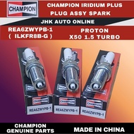 REA6ZWYPB-1(ILKFR8B-1) PLUG ASSY SPARK IRIDIUM PTOTON X50 1.5 TURBO 100% NEW ORIGINAL CHAMPION MADE 