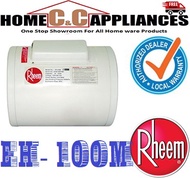 Rheem EH 100M Storage Heater  100M Singapore warranty  Free Express Delivery  Horizontal Type