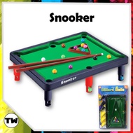 [Ready Stock] Snooker Toy / Pool Table / Mini Snooker / Kids Play / Kids Toy
