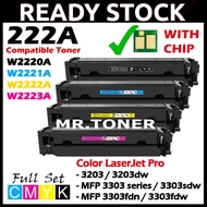 💥WITH CHIP💥 W2220A W2220X Compatible Color Toner HP 222A HP 222X 3203 3203dw MFP 3303 3303sdw 3303fd