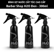 H2O water spray bottle, Barber Shop professional hair cutting water spray bottle, Capacity 300ml