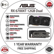 USED ASUS RX 6700 XT 12GB Graphics Card 【Gaming performance ≈ RTX 3070】 2560SP 2581MHz GDDR6 12GB 19