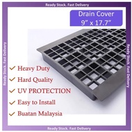 (NEW) 6 / 9" Heavy Duty Plastic Drain Cover with UV Protection Grill KUAT Penutup Longkang 水沟盖 沟渠盖