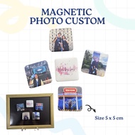 CUSTOM MAGNETIC PHOTO | FRIDGE PHOTO MAGNET