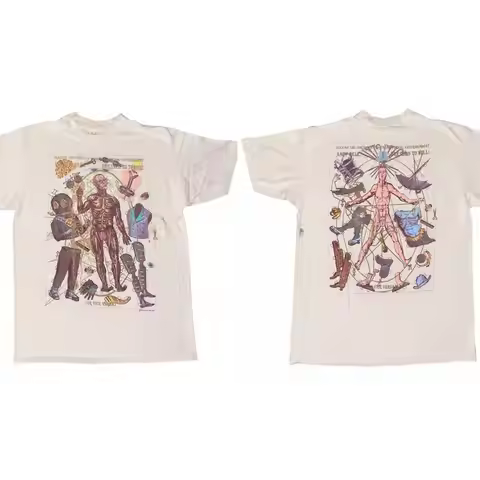 Erasure 1992 Phantasmagorical Human Anatomy T Shirt Full Size S 5XL ET951