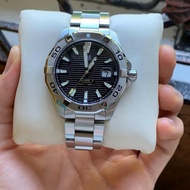 tag heuer aquaracer steel cal 5 2016 fullset original