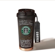 Starbucks Coffee Portable Cup Trendy Multicolor 316 Stainless Steel Thermos Cup Coffee Cup Straw Lar