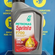 PETRONAS F700 Sprinta 15W50 Semi Synthetic 100% Original