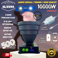 Welike Lampu Kepala Headlight 10K Watt LED HL-9999 Super Brightness Water Resistant Powerful LED Kua