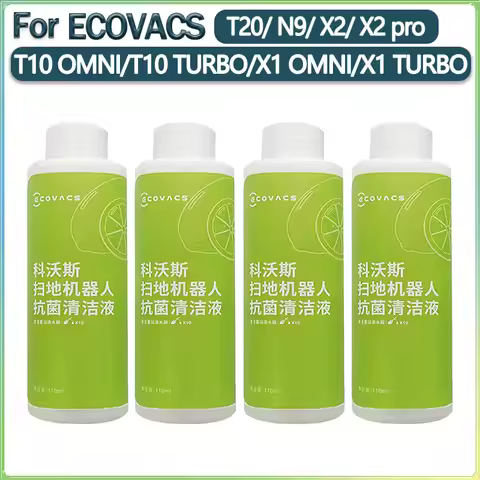 ECOVACS Cleaning Fluid T20/ N9/ T10 OMNI/T10 TURBO/X1 OMNI/X1 TURBO/ X2/X2 Pro Floor Cleaning Soluti