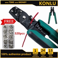 ZK 2 in 1 Pliers 8 Inches Wire Stripping And Fishtail Crimping Size 0.6-2.6 mm. No Need To Use Multi