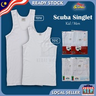 Scuba Men's Singlet Inner wear/ Boy Singlet Inner Wear #701C #701V