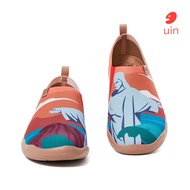 Uin Painted Travel Shoes 2021 New Casual Graffiti Hand-Painted Shoes Men and Women All-Matching Trendy Fashionable Breathable Flat
