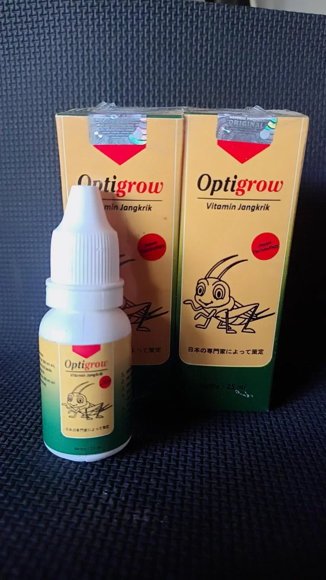 Vitamin Jangkrik / Obat Jangkrik Optigrow