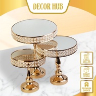 Decor Hub Premium Tray Crystal Nalungu Engagement Tray Dulang Hantaran PX-Caketray