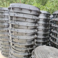 D400Ductile iron manhole cover E600Round weighted cast iron anti-sink manhole cover Lightweight Squa