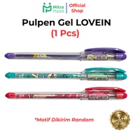 LOVEIN Gel Pen Black Pen Cute Pen Children's Pen Cartoon Pen Gel Pen Cute Pen