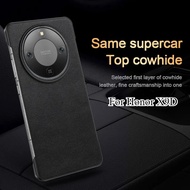 Case For Huawei Honor X9D Frameless Leather Protection Cover For Honor X9D Soft Silicone Shockproof 