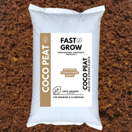 COCO PEAT ดินมะพร้าว ดินปลูก เกรดไฮโดรโปนิกส์ คุณภาพระดับพรีเมียม บัฟเฟอร์มะพร้าว Coco Peat Coco Coir FastGrow ดินปลูก