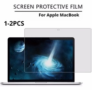 1-2Pcs Screen Protector Glass For Apple MacBook Retina Pro Air 13.3 12 11.6 Inch A1502 A1278 A1369 A