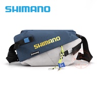 ใหม่ SHIMANO กระเป๋าคาดอก กระเป๋าสะพายไหล่ อเนกประสงค์ กันขโมย เหมาะกับการพกพาเดินทาง เล่นกีฬา ตกปลา 2022