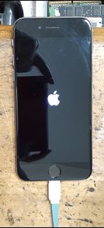 蘋果 Apple iphone 6 Iphone6 可開機螢幕畫面正常無破 品相如圖 零件機 狀況: 一直重複開機到開頭白蘋果畫面
