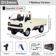 In stock WPL D14 Rc Car D12 1/10 Full Scale Suzuki Minivan Drift Remote Control Car Toy D12Mini Elec