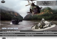 Mô Hình Tàu tuần tra trên sông PBR MK2 - Vietnam war (Kim loại lắp ghép 3D)
