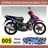 striping Suzuki Shogun Axelo 125 decal Suzuki Shogun Axelo 125 variasi Suzuki Shogun Axelo 125