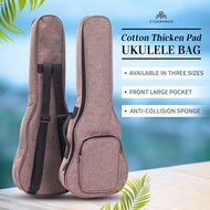 ukulele bag padded 21 Inch Soprano/23 Inch Concert /26 Inch Tenor  ukelele gig bag Adjustable Strap Thickened ukulele case