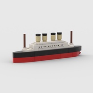 MOC Movie Titanic Mini Cruise Ship Building Blocks Toys For Kids Boys And Girls Compatible With Lego