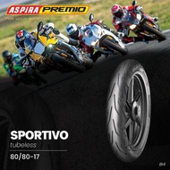 Tires ASPIRA PREMIO Sportivo Tubeless Ring 17-70/90-17 To 160/60-17