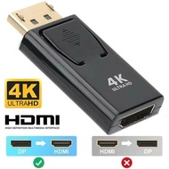 Displayport to HDMI Adapter Converter 4K x 2K 1080p @30hz for PC Monitor/Desktop/ETC
