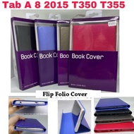 Flip Cover SAMSUNG TAB A8 2015 T350 T355 P355 P350 Folio Casing Sarung Tablet Standing Leather Kulit