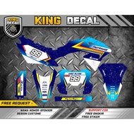 Decal klx bf / decal klx old, s, l,g / decal crf / dtracker decal / decal klx s, bf, dtracker, crf