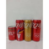 Coca Cola Coke China Tokyo Olympics Empty cans (BC)