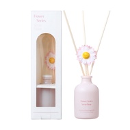 No.1 Shop MINISO ก้านไม้หอม ก้านหอม ก้านไม้หอมอโรม่า ปรับอากาศ อโรมาเทอราพี Flower Series Reed Diffu
