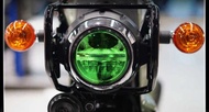 FOR Cross Cub CC110 CC 110 Motorcycle Headlights film Tail light film sticker color changing film
