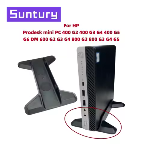 Vertical stand base For HP Prodesk mini PC 400G2 400G3 G4 400G5G6 DM 600G2G3 G4 800G2 800G3G4G5 ELIT