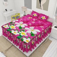 Endless Love Sprei Rumbai King B2 180 x 200 - My Shimmer Pink Murah dan Berkualitas