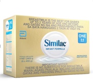 SIMILAC 0 6 MONTHS HMO 6X400G BIB [Milk Powder]