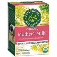 Traditional Medicinals, Organic Mother's Milk, Original with Fennel & Fenugreek, Caffeine Free, 16/3