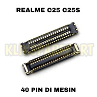 Realme C25 C25S Lcd Connector Socket Fpc On Board